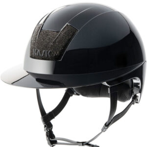 KASK Kooki Lady Swarovski Carpet Zwart Shine