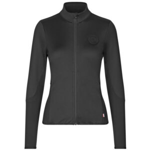 Kingsland Fleece Vest KLMiley zwart voorzijde