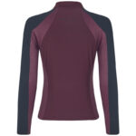 Achterkant trainingsshirt KLMegan Kingsland Fig