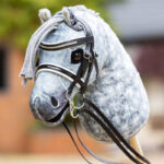 Lifestyle foto LeMieux Hobby Horse Stang en Trens Hoofdstel