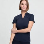Studiofoto voorzijde LeMieux Mesh Base Layer Lisa Navy