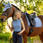 Lifestyle foto LeMieux Zadeldek Essence Powder Blue