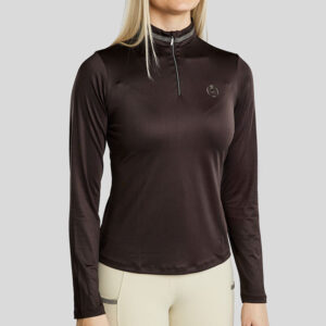 Montar Thermo Longsleeve MoGaia Bruin voorzijde