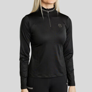 Montar Thermo Longsleeve MoGaia Zwart voorzijde