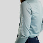 Close up Montar logo Montar Trainingsshirt MoCha Kids Stone Blue