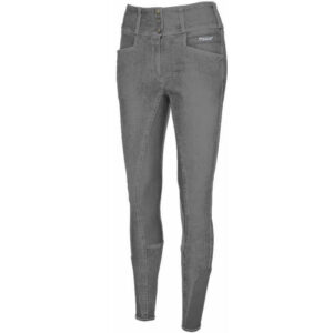 Pikeur Candela Jeans Grip grijs voorzijde