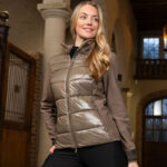 Pikeur Hybrid Jas 8049 Slate Brown lifestyle