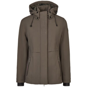 Pikeur Jas 8024 Waterdicht Deep Khaki voorzijde
