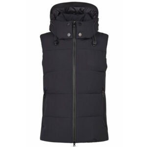 Pikeur bodywarmer 8004 Zwart voorzijde