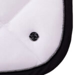 PresTeq zadeldek PerformNow wit/zwart detail logo