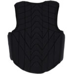 QHP Bodyprotector Adult Zwart achterzijde