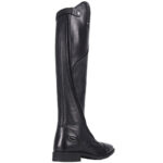 Zijaanzicht rijlaars QHP Tamar Junior zwart