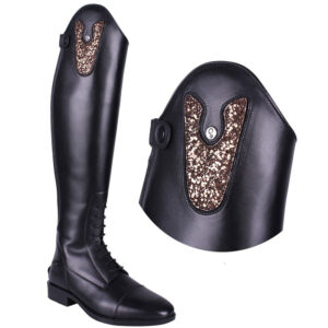 QHP Top Sasha Sparkle Cacao