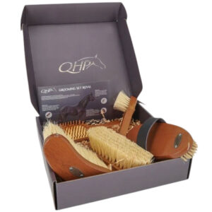 QHP borstelset Royal Donkerbruin
