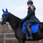 QHP winterjas Linde Navy waterdicht Lifestyle