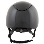 BR cap Theta Glossy Zwart/Gunmetal achterzijde