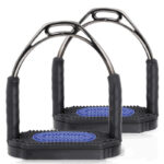 Compleet paar Sprenger stijgbeugels Bow Balance antraciet