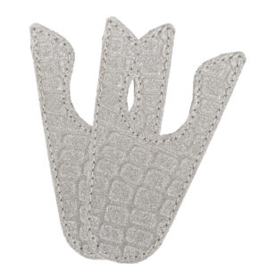 Suedwind Nova Fun kids top Croco Zilver Glitter