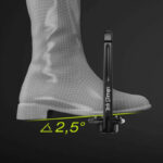 Gekanteld voetgedeelte Tech Stirrups Venice Kinder Zilver/Zilver