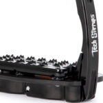 Schokabsorberend voetgedeelte Tech Stirrups Venice Plus Evo Zwart/Zwart