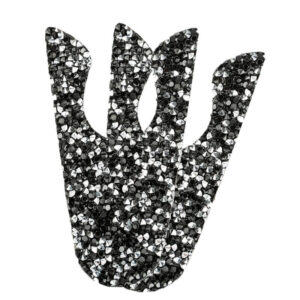 Top Suedwind Fine Crystal Nova Fun Zwart/Zilver