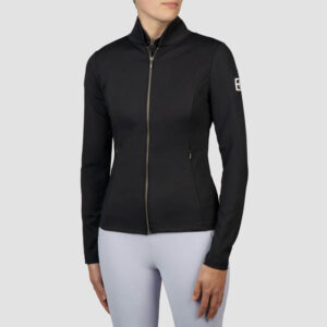 Trainingsvest EQPRO Hyacinth Zwart voorzijde