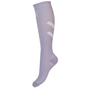 Compressie Paardrijsokken EQPRO Lilac Coral