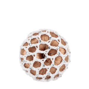 Horka Knotnetje Strass Wit