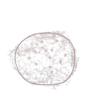 QHP Haarnetje Invisible Pearl Blond