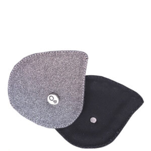 QHP Verwisselbare Top Glitter Zilver