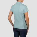 Achterzijde Trainingsshirt EQPRO Madeline Blue Reef