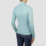 Achterkant EQPRO Trainingsvest Hyacinth Kids Blue Reef