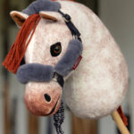 Lifestyle photo LeMieux Hobby Horse Halter Set Comfort Navy