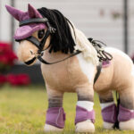 Lifestyle photo LeMieux Toy Pony Fly Hood Mallow