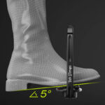 Gekanteld voetgedeelte Tech Stirrups Venice Plus Evo Zwart/Zwart