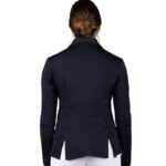 Achterzijde wedstrijdjas QHP Kae dames zwart