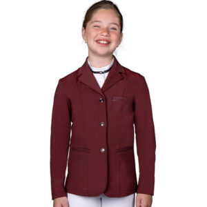 Wedstrijdjasje QHp Kae Junior bordeaux