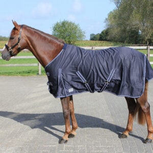 Zomerdeken QHP Basic Blauw