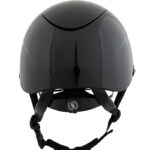 Achterkant BR Rijhelm Theta Radiant Zwart/Gunmetal