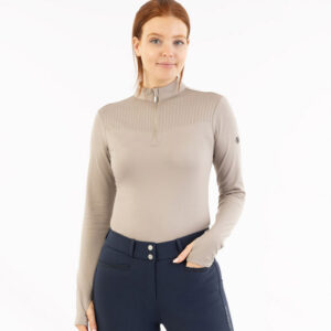 BR zip pullover Jara Moon Rock