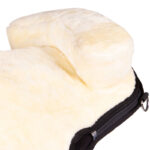 Zitvlak QHP Super Soft bareback pad zwart/naturel