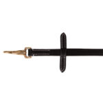 Bijpassende teugel QHP bitloos hoofdstel Anatomical zwrat