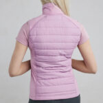 Achterzijde Bodywarmer Montar Emma Candy Pink