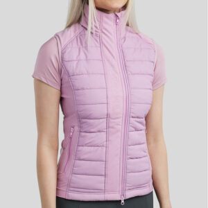 Bodywarmer Montar Emma Candy Pink voorzijde