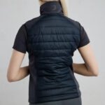 Achterzijde Bodywarmer Montar Emma Slate Grey