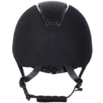 Achterzijde Harry's Horse Regal Velvet Sparkle veiligheidscap