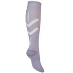 Design Compressie Paardrijsokken EQPRO Lilac Coral