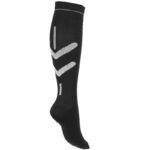 Design Compressie Paardrijsokken EQPRO Zwart