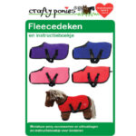 Crafty Ponies veulendeken instructieboekje babyblauw Ster