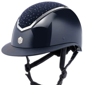 EQX Kylo Crystal Wide Peak Navy Gloss/Zilver